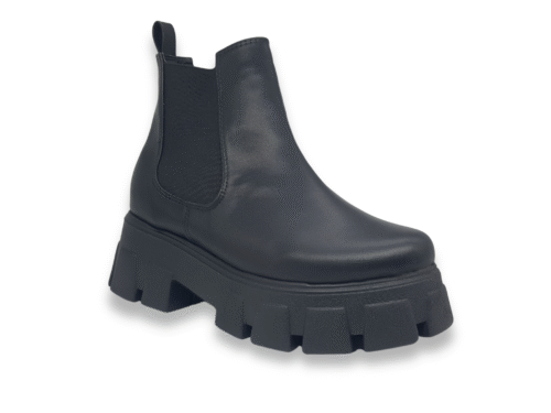 Botas Chelsea Vinipiel Negro #603