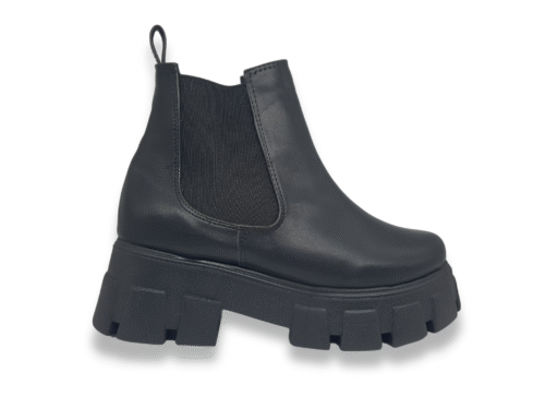 Botas Chelsea Vinipiel Negro #603