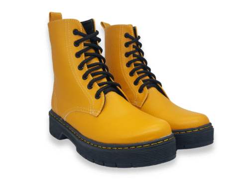 Botas Clásicas Vinipiel Amarillo #013