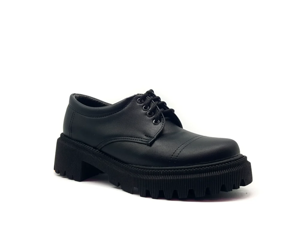 Zapatos Choclos Vinipiel Negro #250