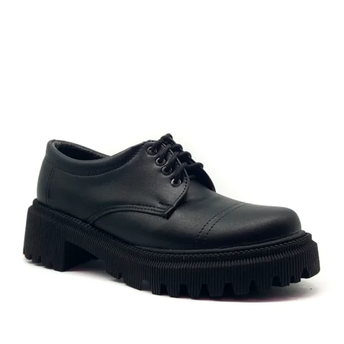 Zapatos Choclos Vinipiel Negro #250