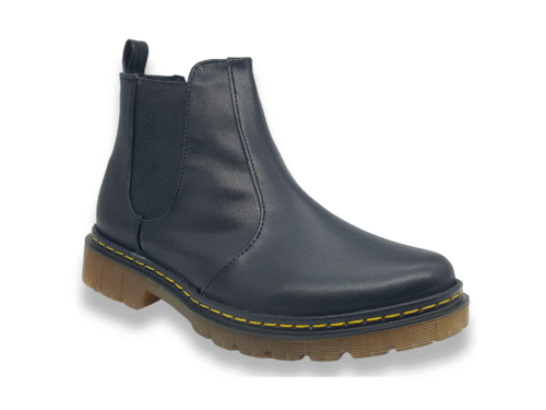 Botas Chelsea Vinipiel Negro #610