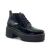 Botin charol negro