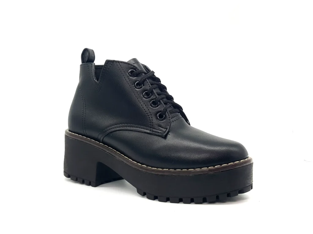 Botines Vinipiel Negro #333