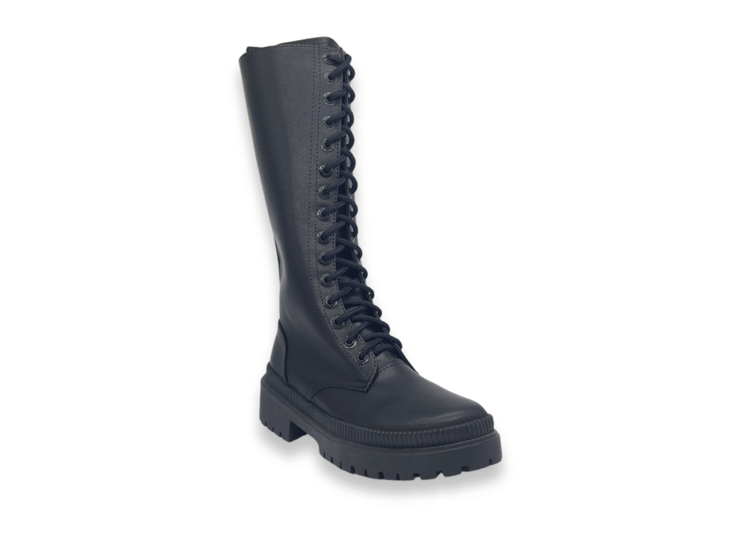 Botas Largas Vinipiel Negro #903