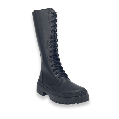 Botas Largas Vinipiel Negro #903