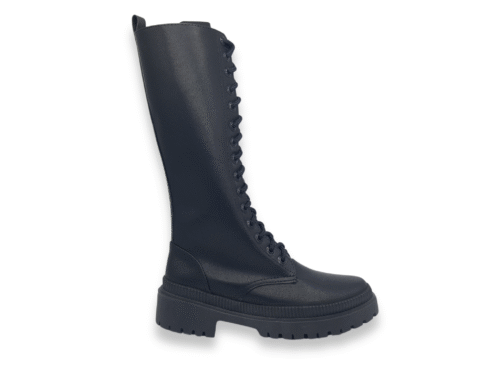 Botas Largas Vinipiel Negro #903