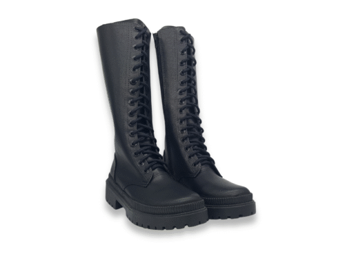 Botas Largas Vinipiel Negro #903