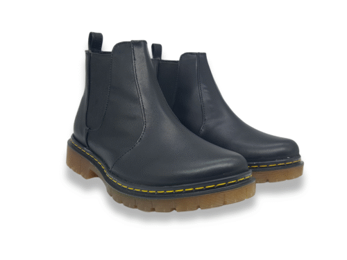 Botas Chelsea Vinipiel Negro #610