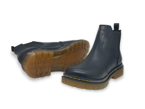Botas Chelsea Vinipiel Negro #610