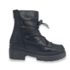 Botas Con Lazos Vinipiel Negro #800