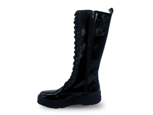 Botas Largas Charol - Negro #903 TG