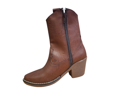 108 Botas Vaqueras Vinipiel Café #777