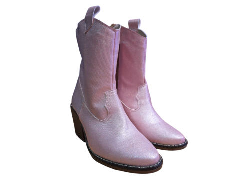 Botas Vaqueras Vinipiel Rosa #777