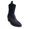 Botas Vaqueras Vinipiel Negro #777